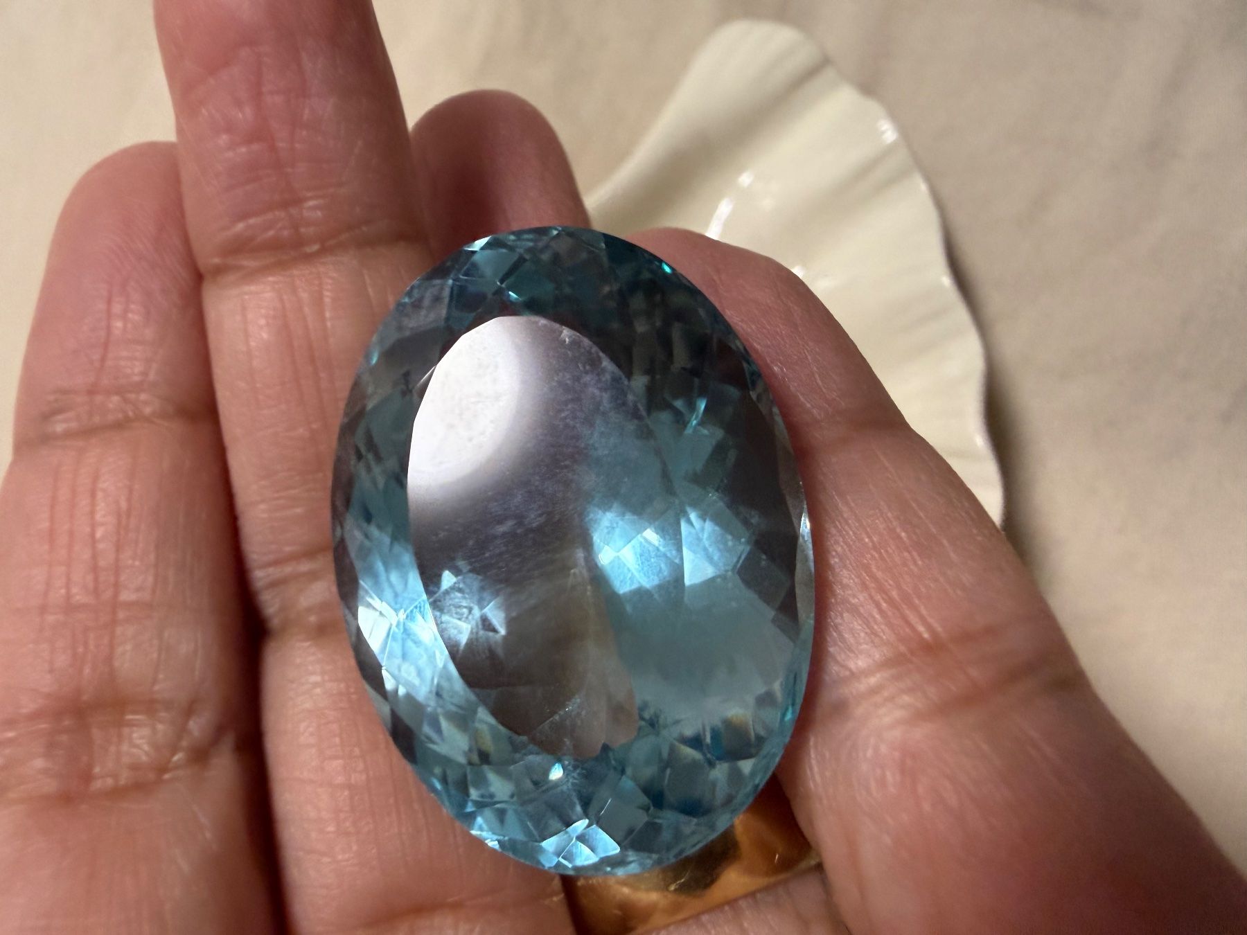 Pierres précieuses: Topas Natural 113,5ct echt – Neuf (Voir description) à Oberhof par RealStone 7