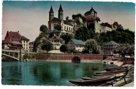 Aarburg, koloriert, um 1935