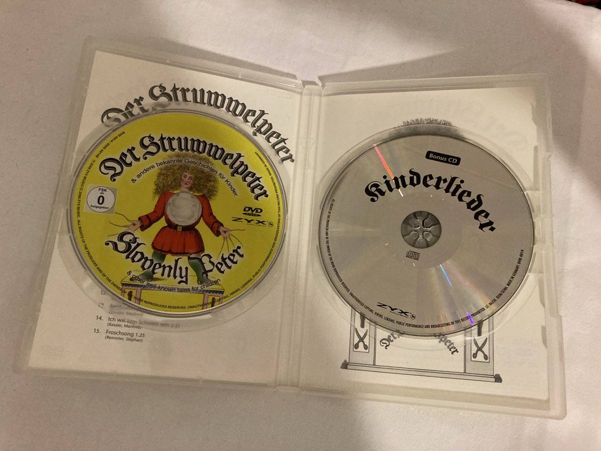 Tutti i DVDs: DVD Struwwelpeter – Nuovo (secondo la descrizione) da Kesswil venduto da Branca-01 5