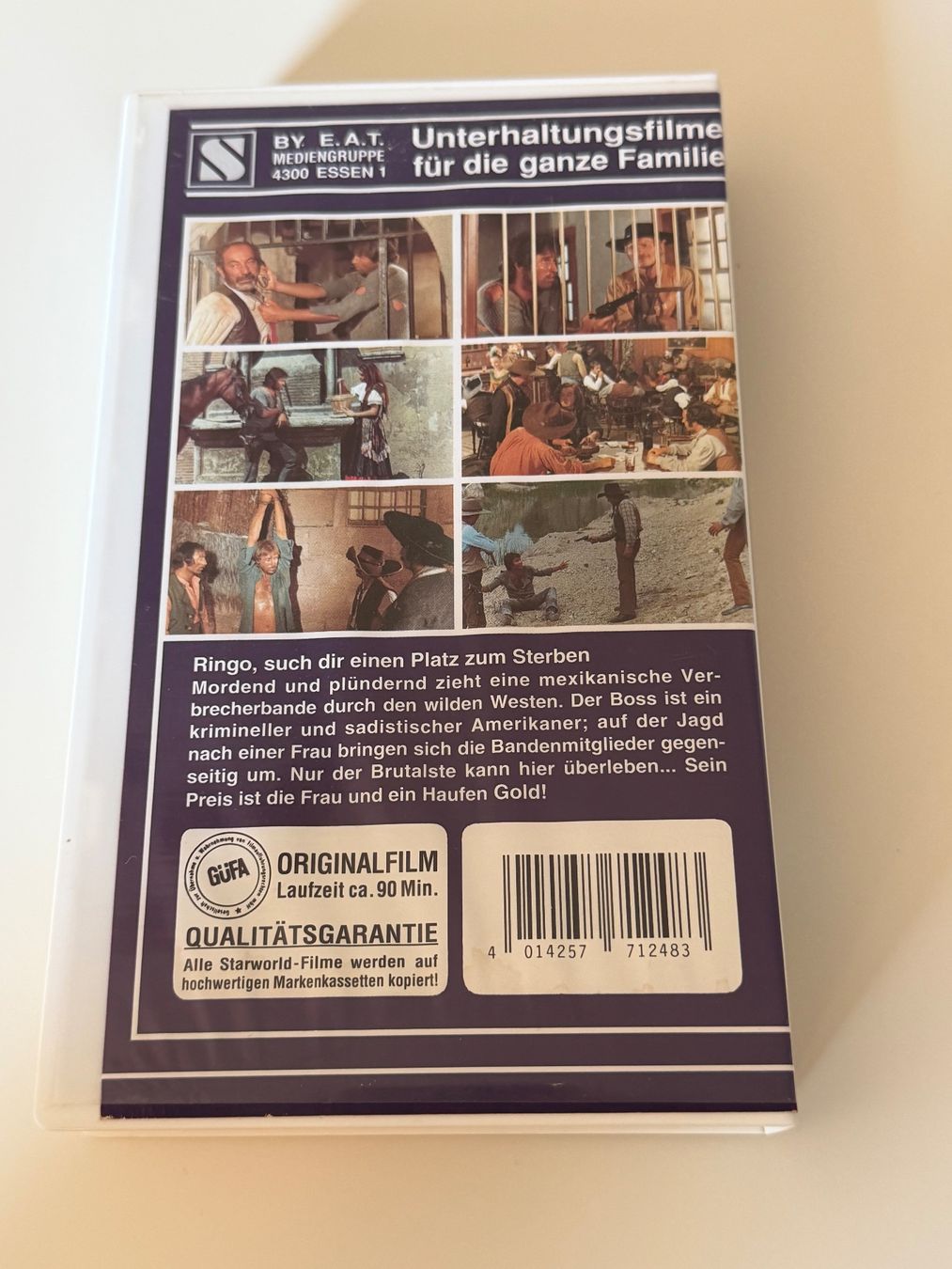 Alle VHS: VHS Ringo such dir einen Platz zum Sterben – Gebraucht aus Altstätten SG von sheamus 1