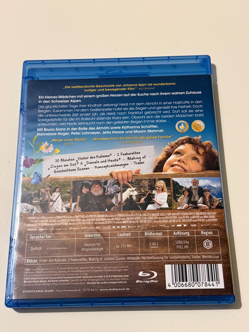 Tutti i DVDs: Heidi - Blu-ray – Nuovo (secondo la descrizione) da Altstätten SG venduto da sheamus 1