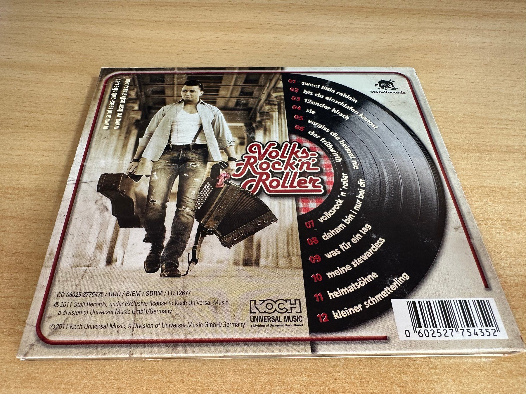 CDs: Andreas Gabalier – VolksRock'n'Roller – Gebraucht aus Rikon im Tösstal von Alpenmutz 1