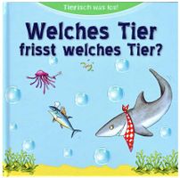 Kinderbuch "Welches Tier frisst welches Tier?" 🦈🐟 NEU