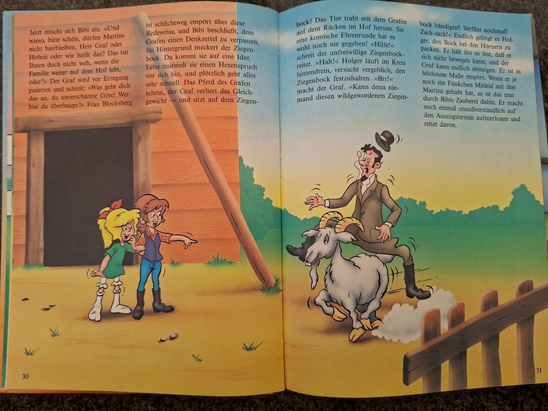 Libri: Buch / Kinderbuch "Bibi Blocksberg auf dem Reiterhof" – Usato da Boniswil venduto da Totomat-Lady2 2