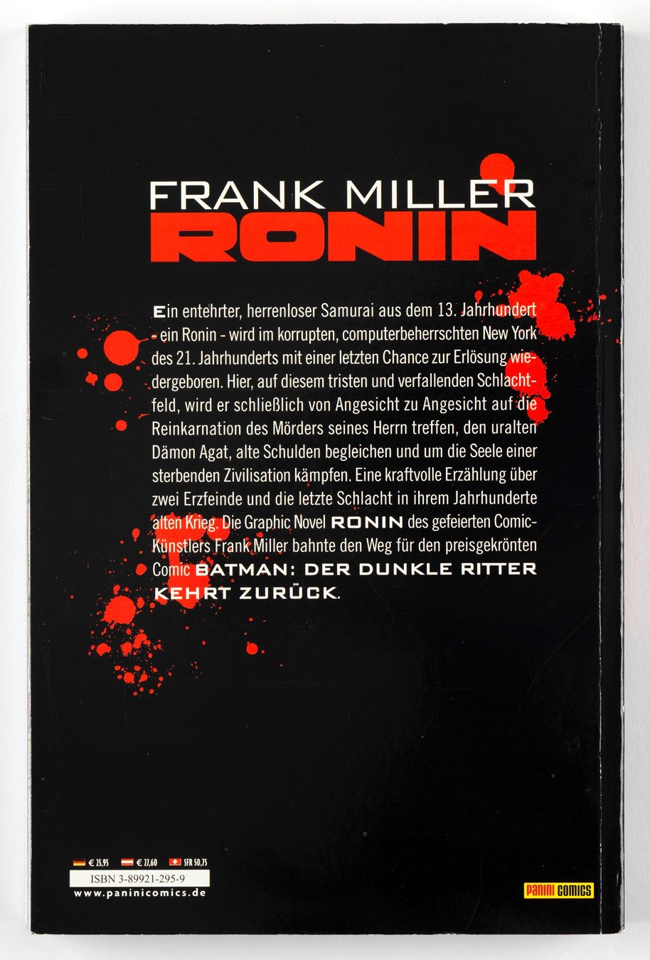 Fumetti: RONIN von FRANK MILLER – Usato da St. Gallen venduto da kobayashi-maru 1