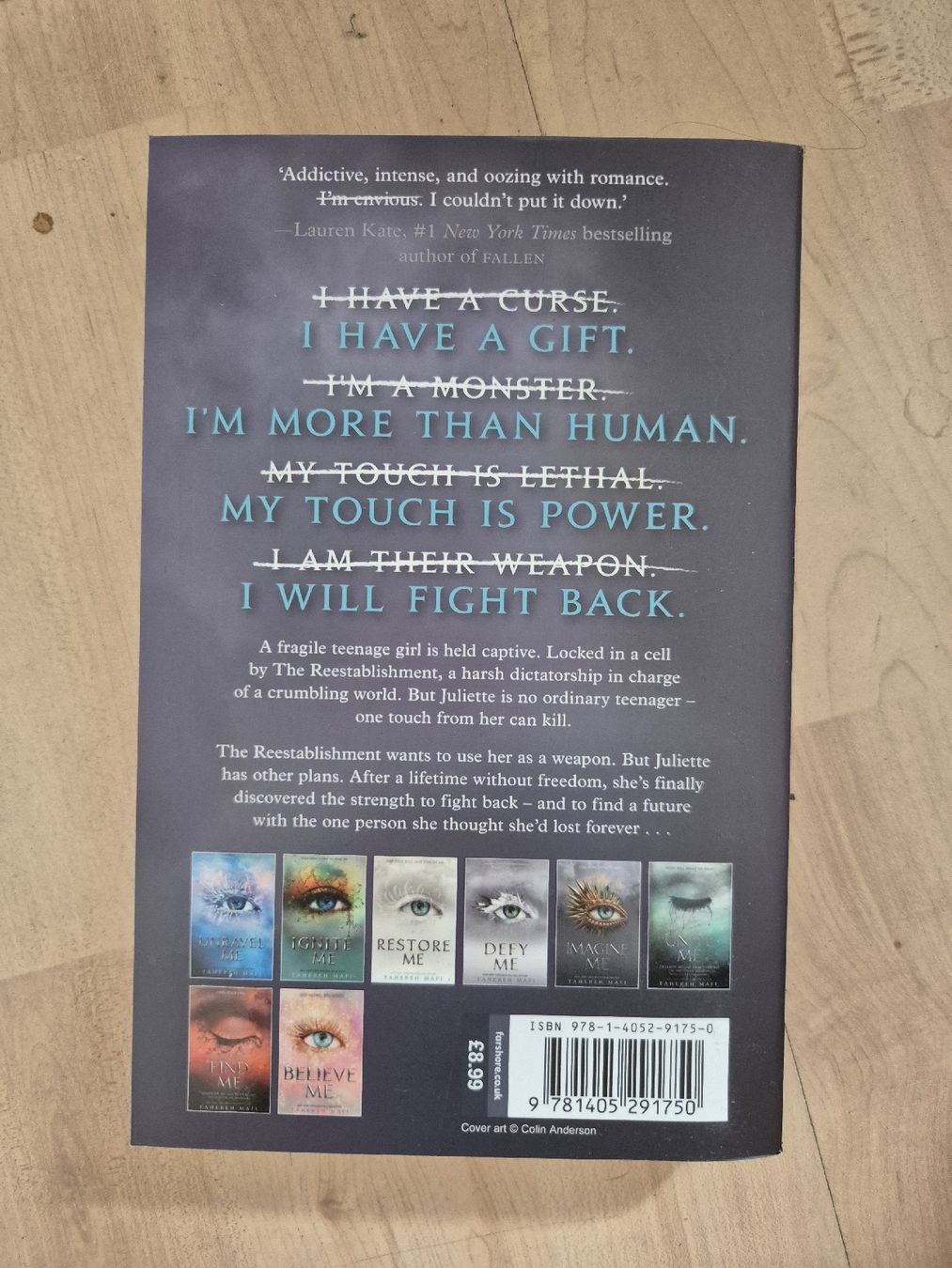 Libri: Shatter Me – Usato da Oberengstringen venduto da Jully1896 1
