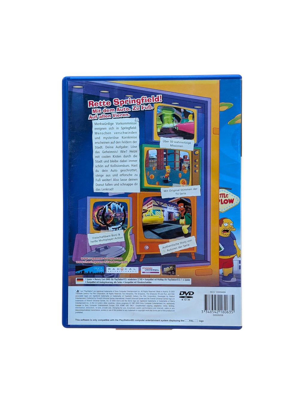 Sony Giochi: The Simpsons: Hit & Run PlayStation 2 (PS2) – Usato da Domat/Ems venduto da IsseldorsShop 1