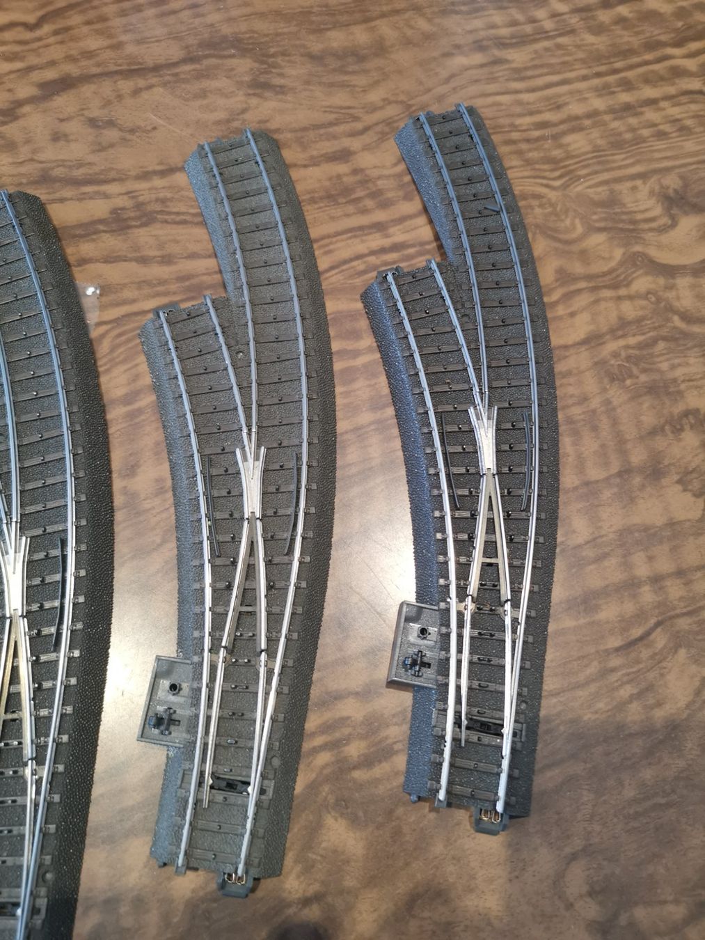 Märklin Modellini di ferrovie: 4x Märklin - Bogenweiche links – Usato da St. Margrethen SG venduto da tribeli98 4