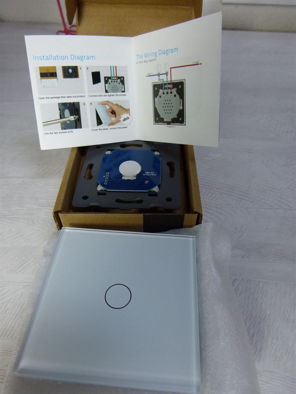 Schalter: luxus Wand Touch Sensor Schalter – Neu und originalverpackt aus Uerkheim von Kaufoption 8