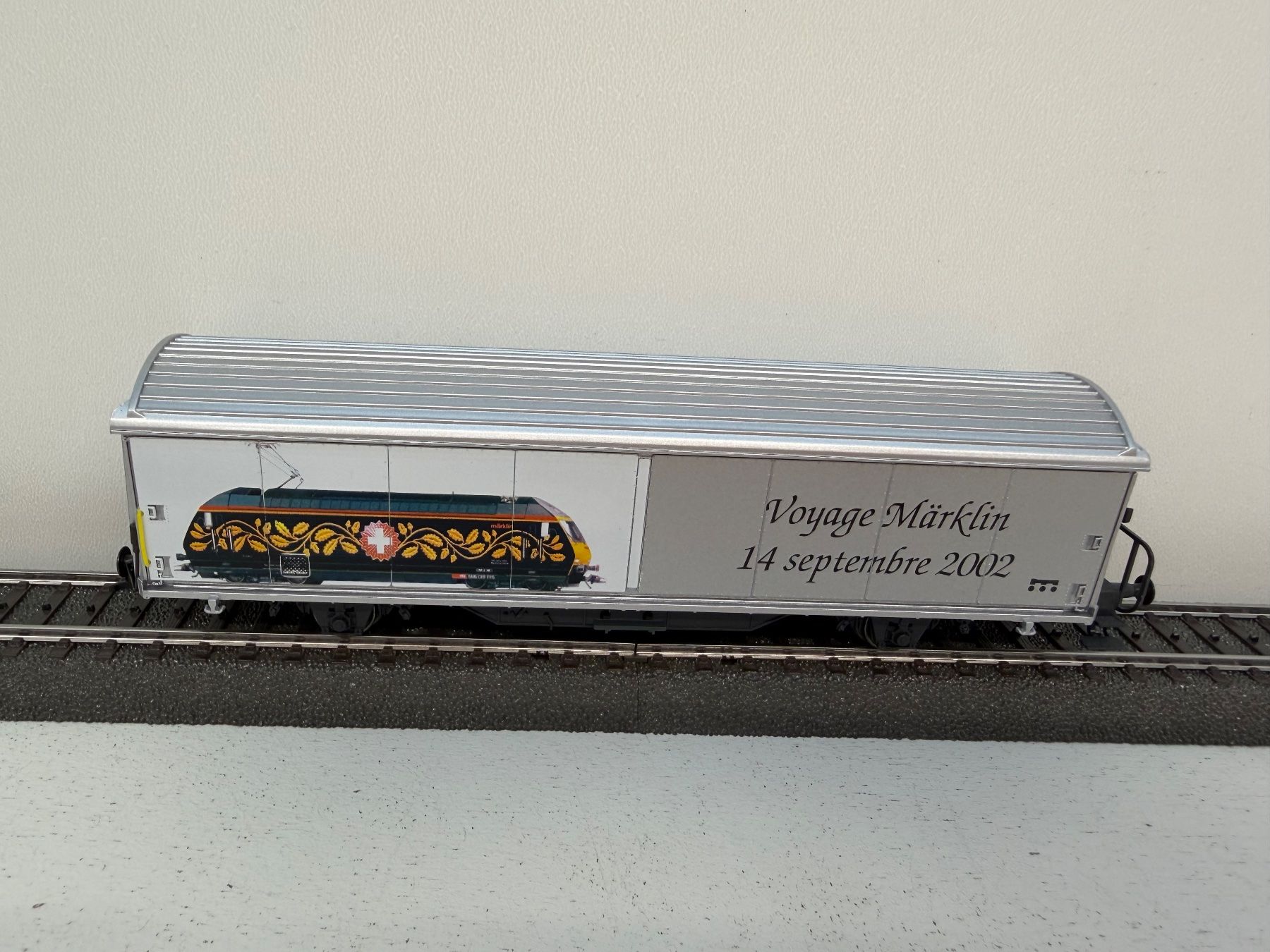 Märklin Modellini di ferrovie: Märklin Sonderwagen 2002 Güterwagen – Usato da Büsserach venduto da ModellbahnDepot 1
