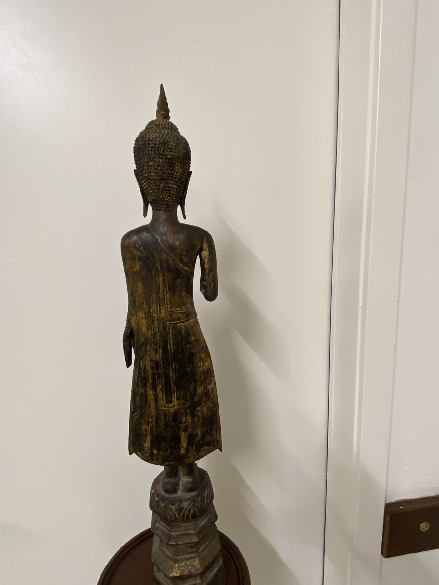 Sculture & Statue: Antike Buddha Statue aus Holz, Asien – Usato da Dietikon venduto da brocki-eyra 7