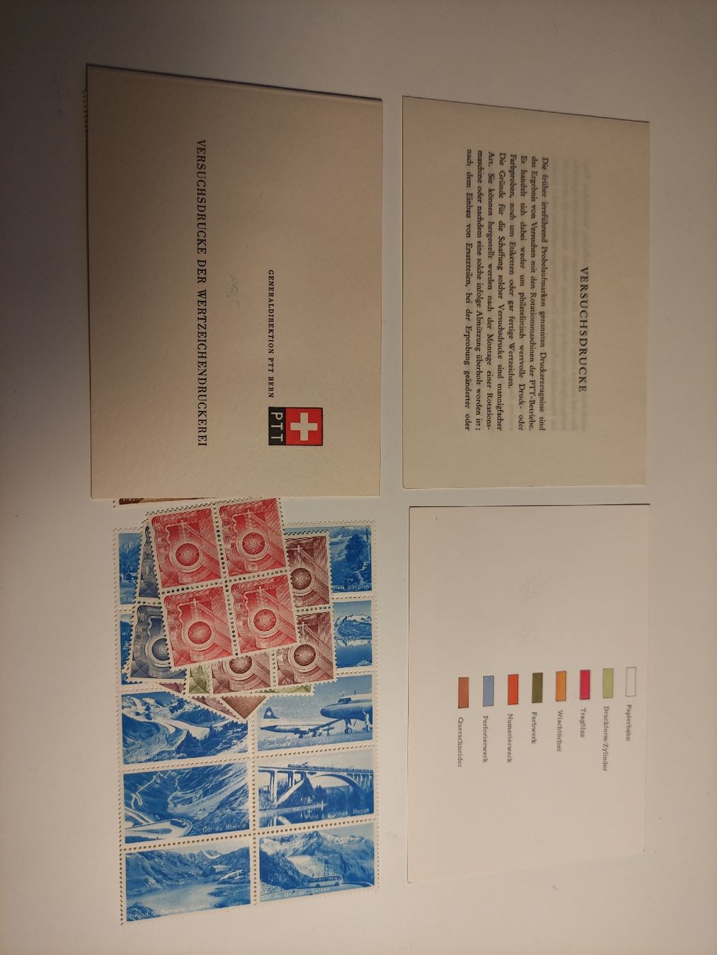Alle Briefmarken: Versuchsdrucke – Gebraucht aus St. Gallen von Pintador