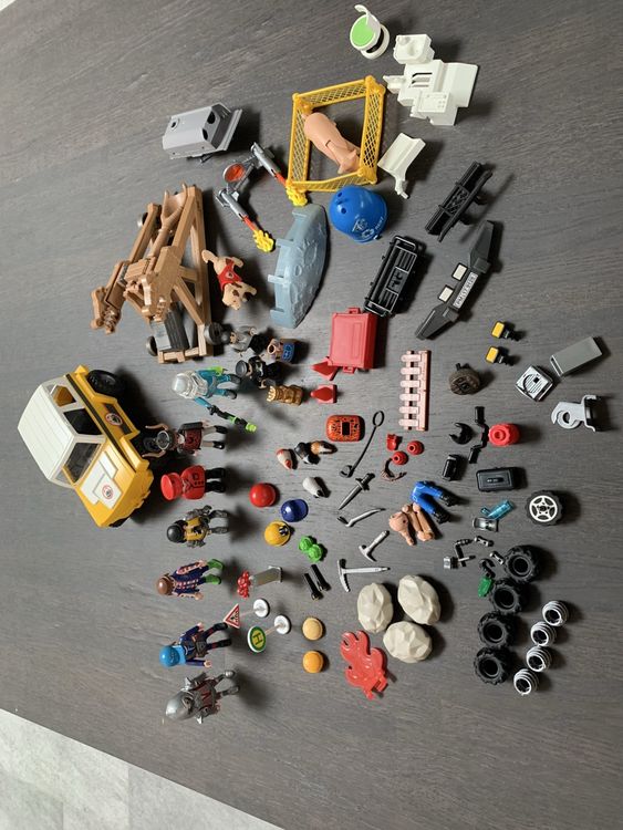 Playmobil Jouets: Playmobil Grosser Konvolut Figuren Autos Katapult Ritter Pol – D'occasion à Zunzgen par Viper79