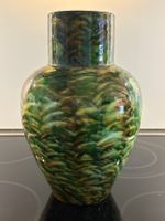 Grosse Vase Keramik bunte Bögen Alt-Schaffhausen Schweiz