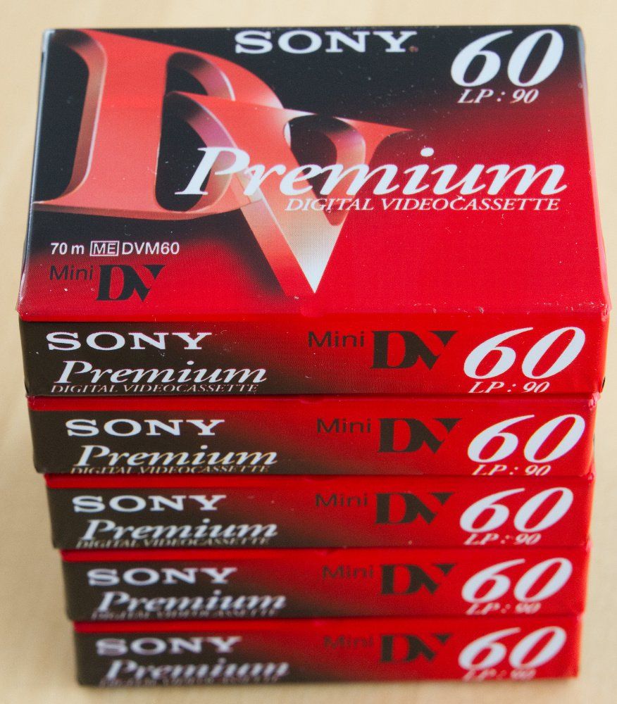 Leerkassetten: Sony Mini DV Premium DVM60PR2 70m – Neu und originalverpackt aus Rüti ZH von Noldisax 7
