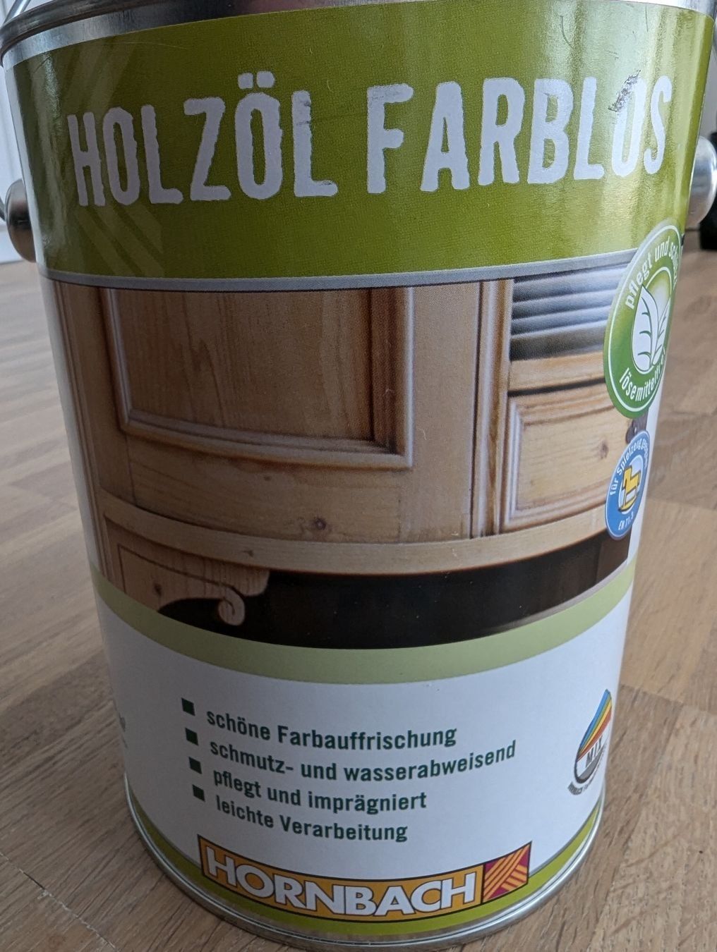 Farben & Lack: Hornbach Holzöl Farblos, 2.5L – Neu und originalverpackt aus Basel von kozy.li 1