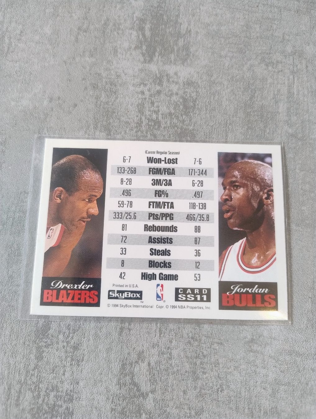 Nba Sammelbilder & Trading cards: NBA 1994 Skybox Michael Jordan VS Drexler – Neu (gemäss Beschreibung) aus Martigny von jul_7s5x 1