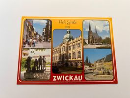 Postkarte ZWICKAU