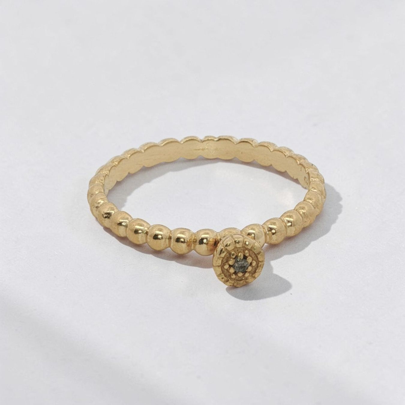 Olga Ribler Bagues: Feiner Silber Ring 925 mit Diamant Grösse 58 – Neuf (Voir description) à Luzern par Schmuckoutlet 2