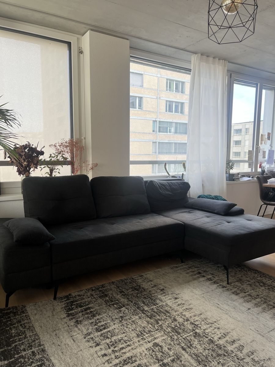 Divani: Gemütliches Ecksofa / Sofa mit Schlaffunktion, Grau – Usato da Zürich venduto da Hubbynski 1
