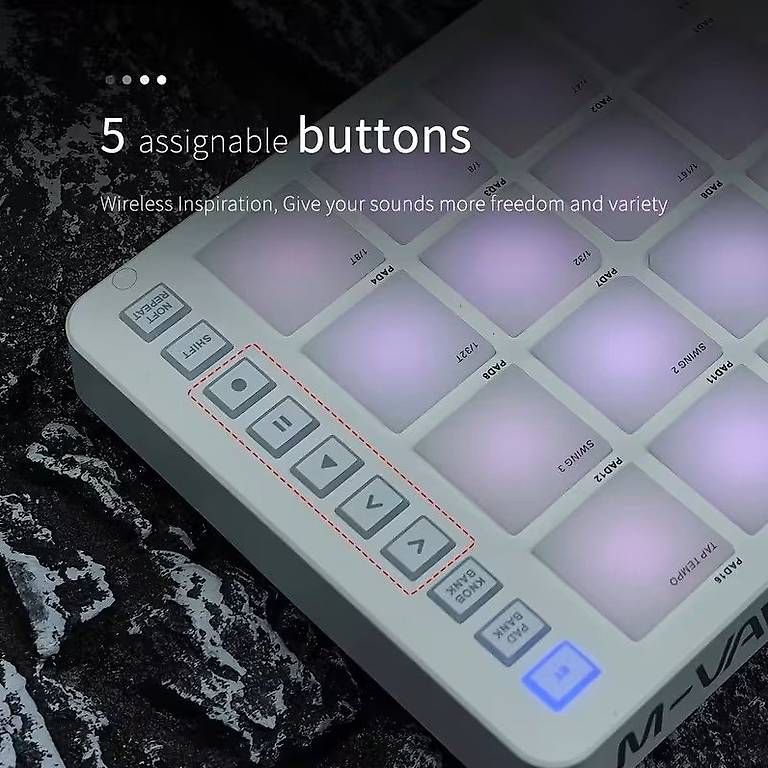 Strumenti musicali: M-VAVE FF Bonfires MIDI-Controller – Usato da Siebnen venduto da Grexx 4