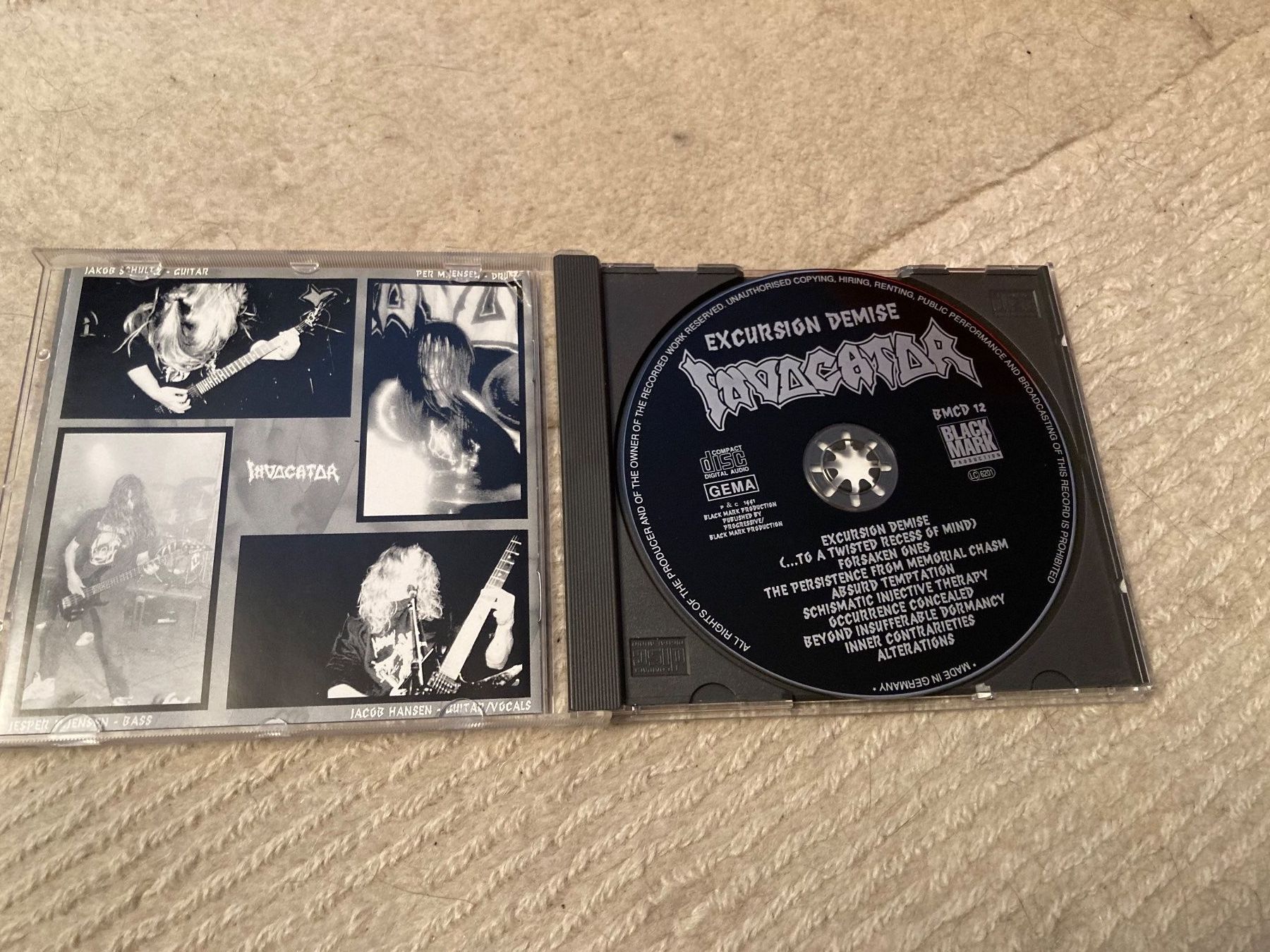 CDs: Invocator- Excursion Demise CD Rarität 1991 – Gebraucht aus Wagenhausen von Novafreund283 1