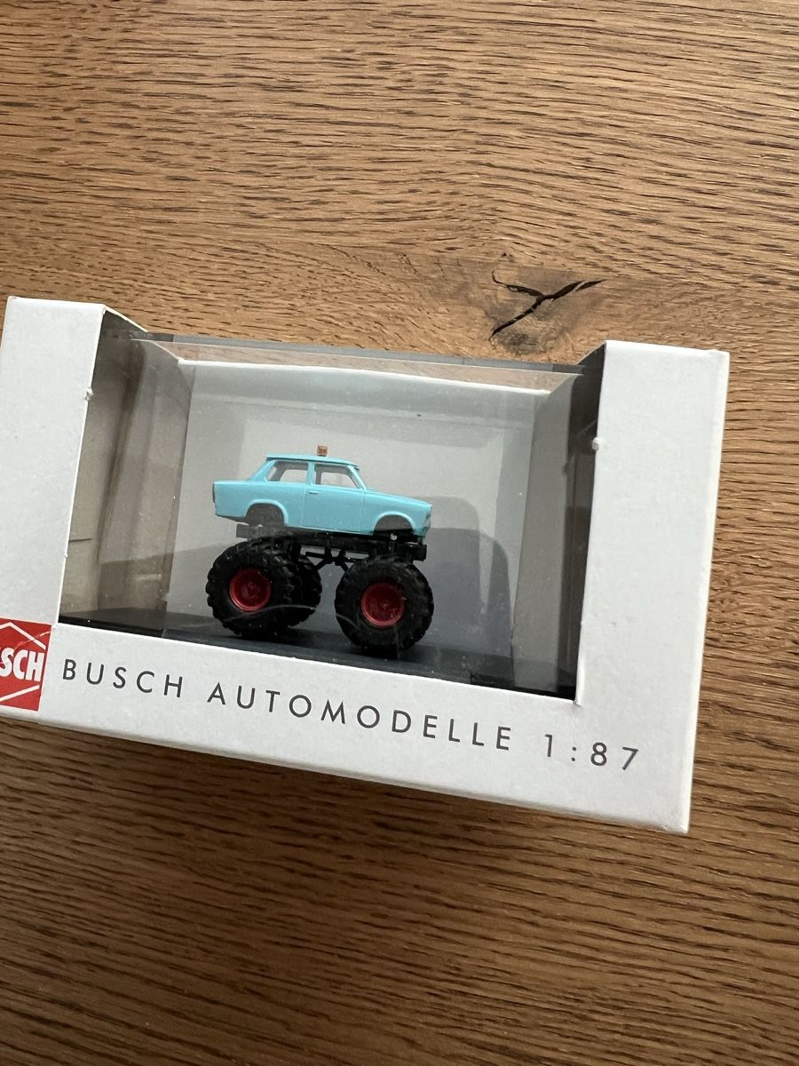 Busch Modellautos: Trabant P602 Monstertruck 1.87 Busch – Neu (gemäss Beschreibung) aus Thun von pat710