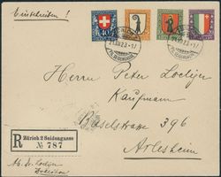 1923 - Pro Juventute - Satzbrief