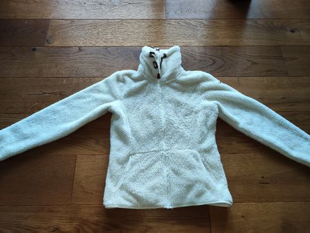 Icepeak Fleece Jacke, Weiss, Damen Grösse M - Top Zustand