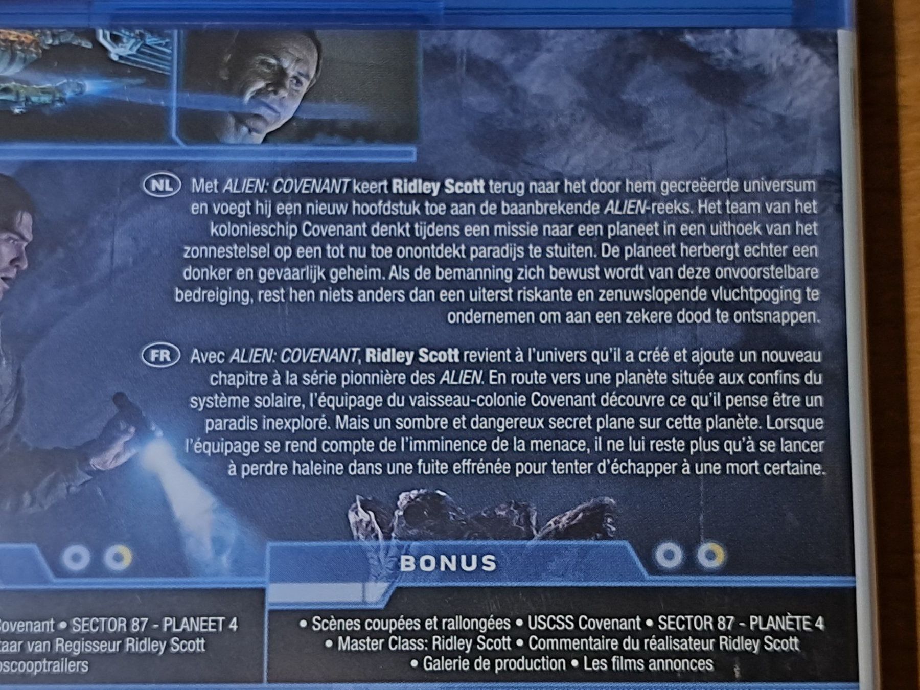 Tutti i DVDs: IMPORT Blu-Ray ALIEN COVENANT, Auch mit deutscher Sprache! – Nuovo e nell'imballaggio originale da Unterseen venduto da Kanica 2