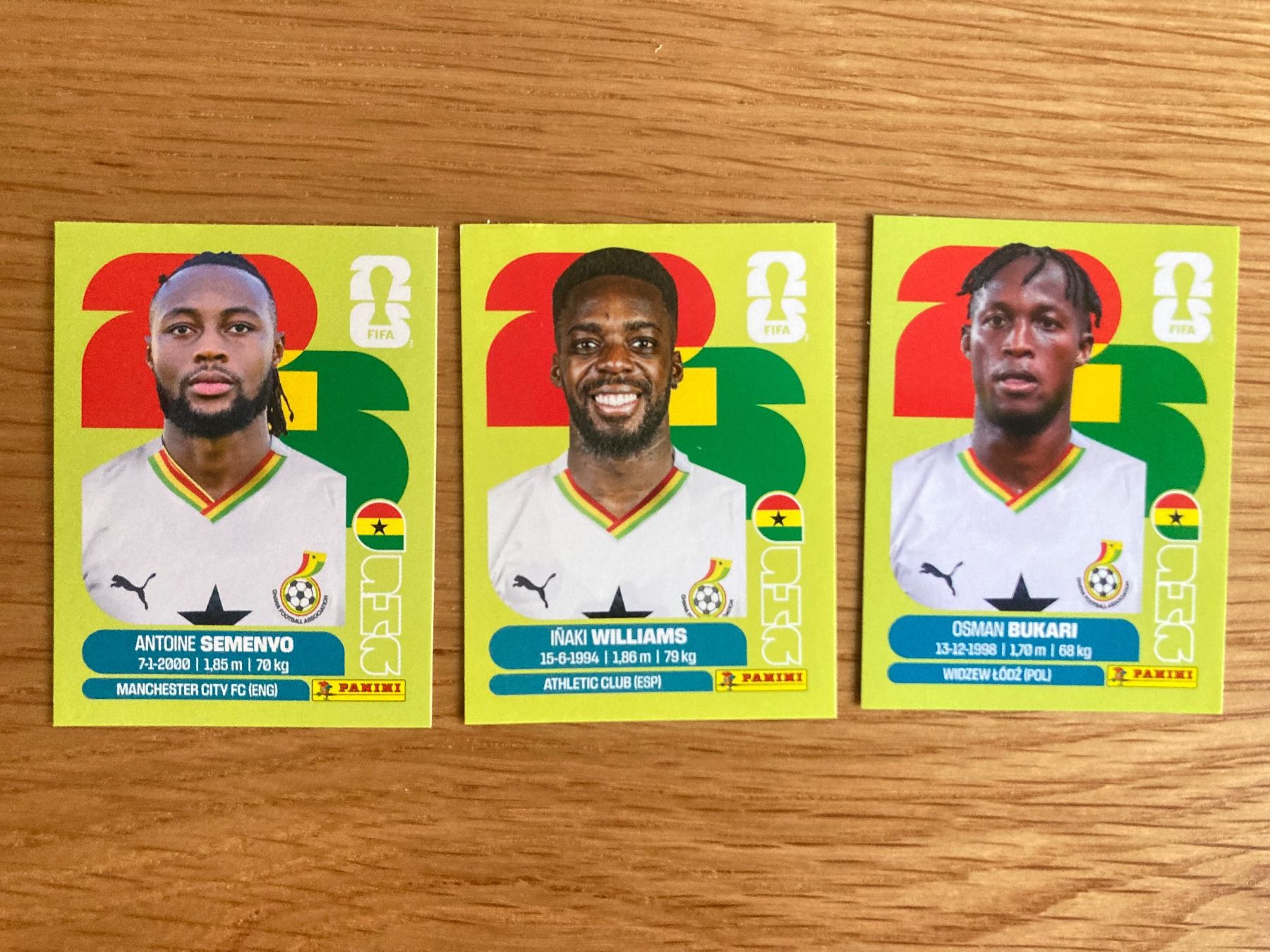 Panini Carte collezionabili: WM Sticker GHA 15, 19, 20 – Nuovo (secondo la descrizione) da Winterthur venduto da Whitefish