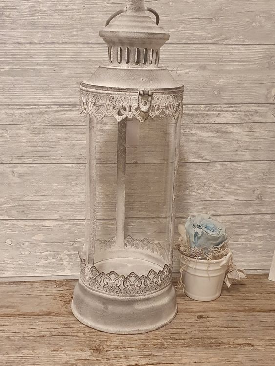 Windlicht Shabby Vintage