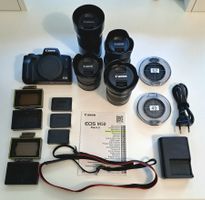 Canon EOS M50 Mark II mit viel Zubehör
