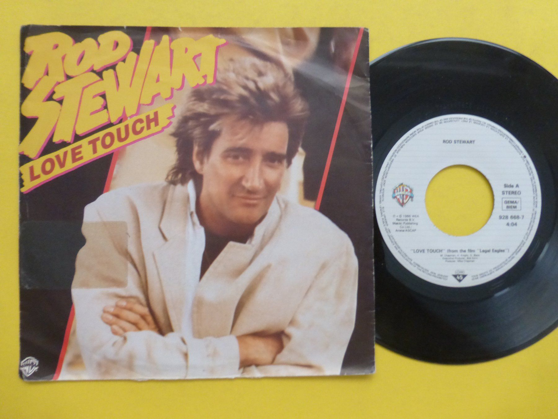 Schallplatten: Rod Stewart – Love Touch – Gebraucht aus Zürich von Swiss57