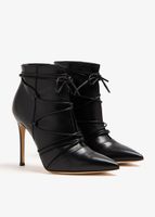New! Gianvito Rossi lace up ankle boots 39