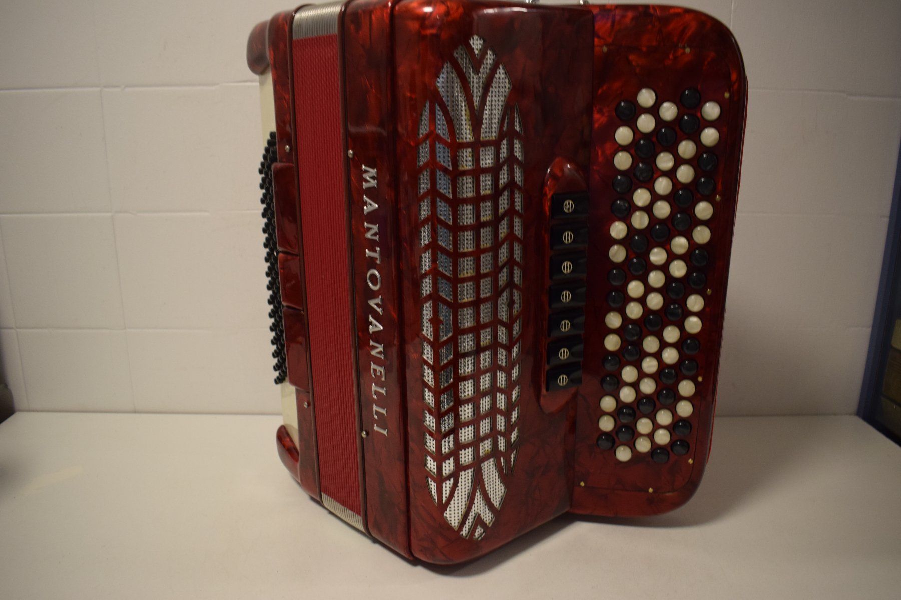 Strumenti musicali: Akkordeon chromatisch Mantovanelli – Usato da Zürich venduto da baumusik 8