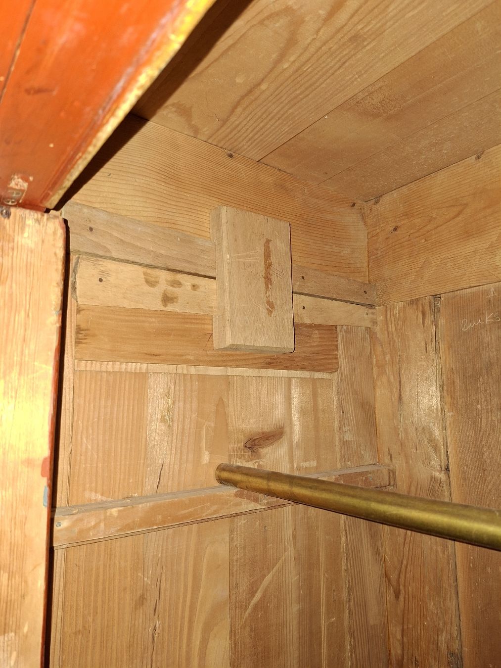 Schränke: Bemalter Bauernschrank, antik, 19.Jh., – Gebraucht aus Grossdietwil von hufi10 3