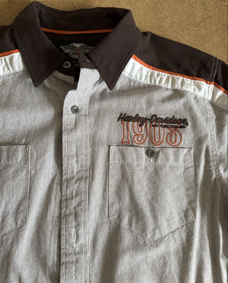 Harley-Davidson Camicie: Harley Davidson Herren Hemd Grösse L – Nuovo (secondo la descrizione) da Dietikon venduto da AndreaSch01 1