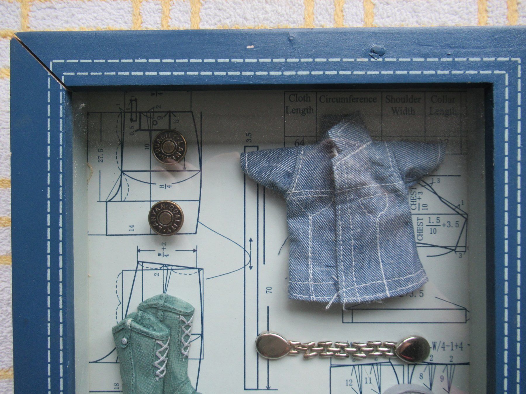 Altro in Decorazioni & Accessori: Alt Vintage Jeans Diorama Bild – Usato da Trimbach venduto da donlyn 2