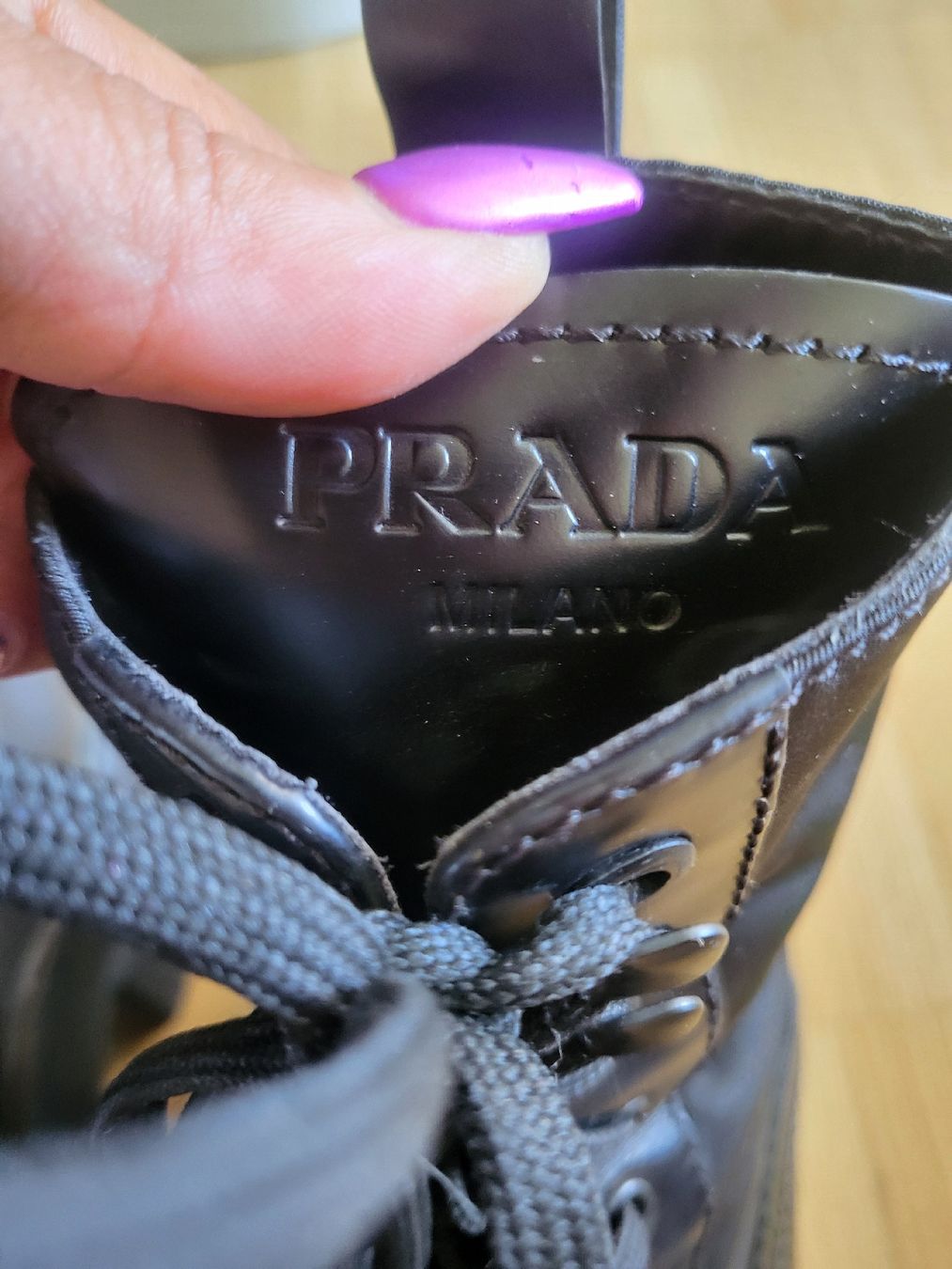 Scarpe da donna: Schwarze Prada Stiefel – Usato da Jona venduto da ramona024 6
