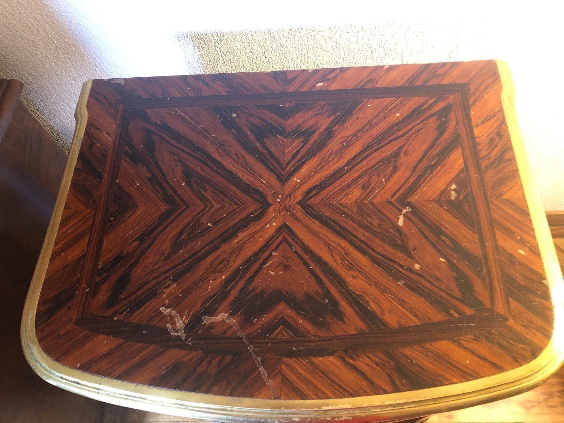 Cassettiere: Tisch Antike Kommode Holz Messing Anrichte – Usato da Zollikofen venduto da lorik007 2