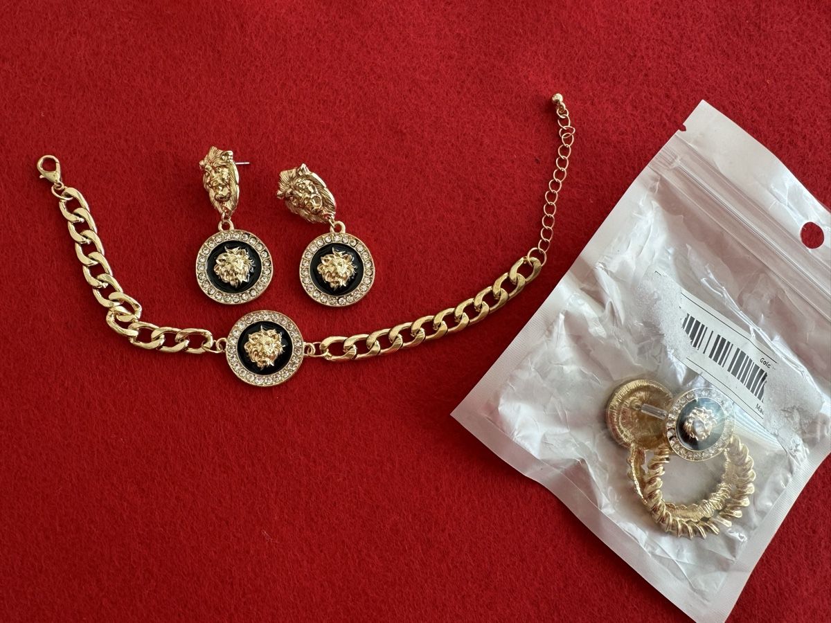 Altri gioielli: Fünfteiliges Modeschmuck-Set (neu) – Nuovo (secondo la descrizione) da Lachen SZ venduto da artbyblondangel 4