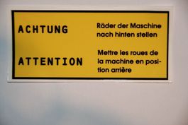 Vorschrift  Rapid mit Triebachsanhänger