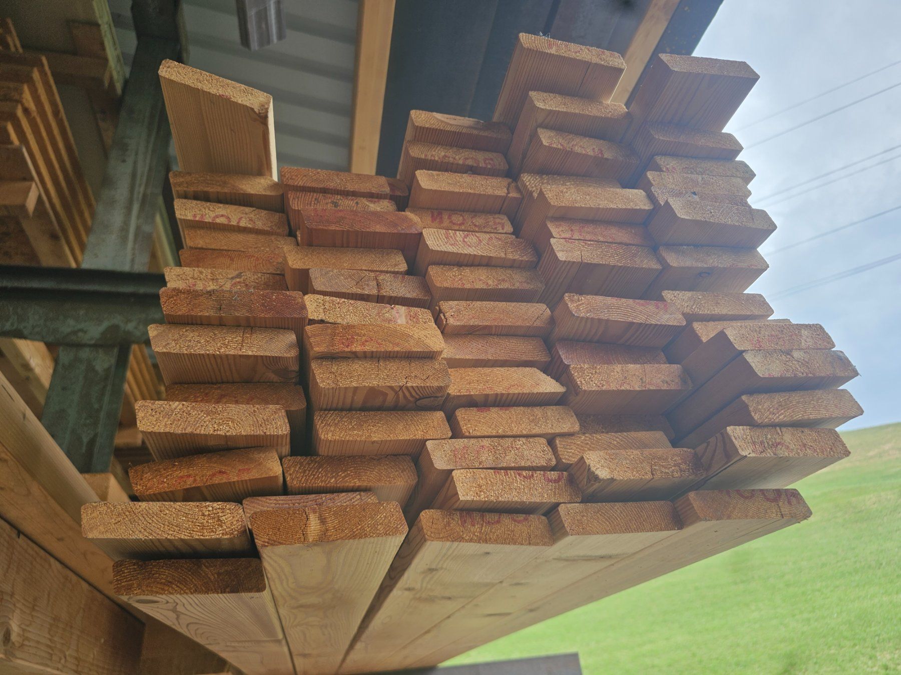 Holzartikel: Lärche Rhomboidschalung 20/95 – Neu (gemäss Beschreibung) aus Appenzell von baumfel 1
