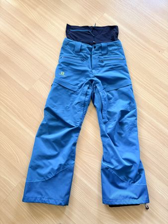 Salomon Skihose, Gr. S, Blau