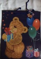 Geschenktüte Verpackung Bärchen Tüte Aufbewahrung geschenk L