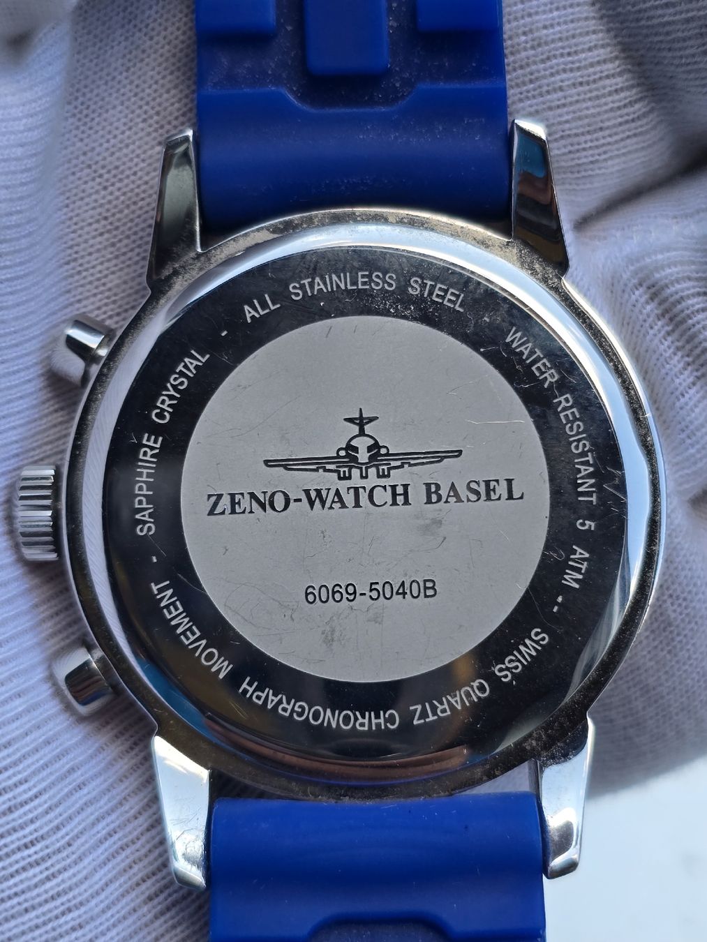 Zeno Uhren: ZENO WATCH BASEL big date  CHRONOGRAPHE  – Gebraucht aus Grand-Lancy von Montre-Swiss 2