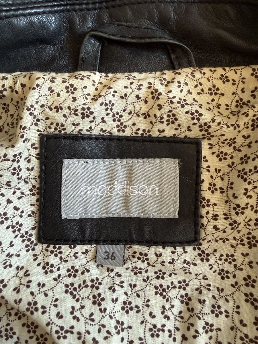 Maddison Giacche: Schwarze Lederjacke Maddison Gr.36 – Usato da Kriens venduto da tam_l8v2 2