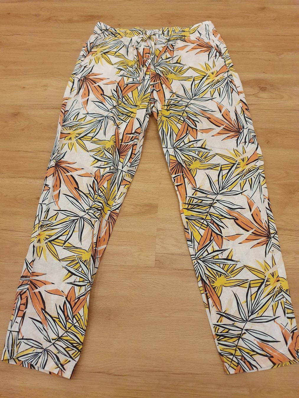 Pantaloni: Dünne Sommerhose, Leinen Baumwolle, Gr. 42 – Nuovo (secondo la descrizione) da Heinrichswil venduto da sabi2809