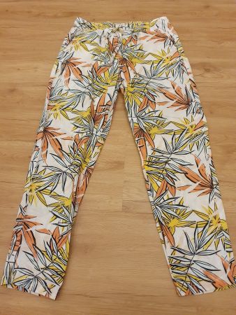 Dünne Sommerhose, Leinen Baumwolle, Gr. 42